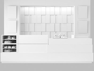 现代甜品展示柜 蛋糕展柜