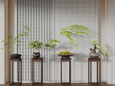 新中式盆景