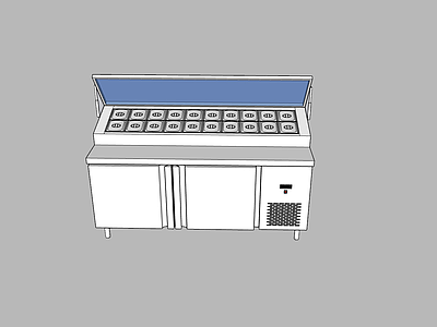 制冷工作台