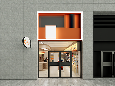 便利店 网红 便利店 店铺 门头