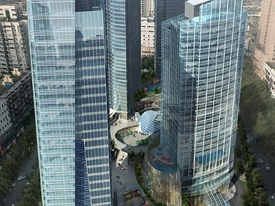 成都某大型城市综合体广场 施工图