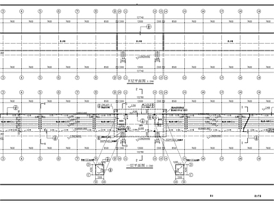 大学现代风格运动场看台 施工图 体育场 体育馆建筑