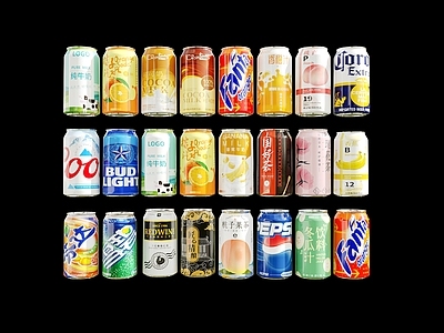 饮料 啤酒 果汁 饮料罐 易拉罐