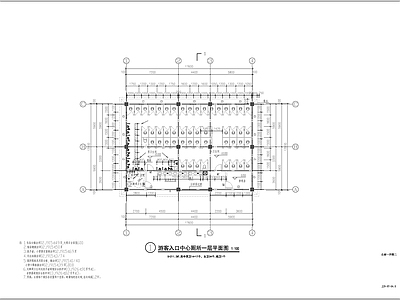 200平仿古旅游景区公园营地公厕建筑及结构 施工图