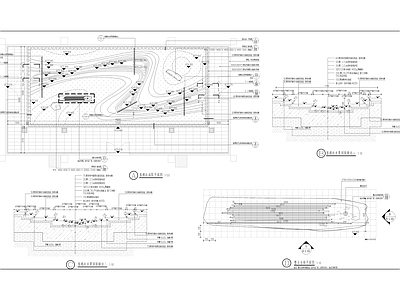 国际康养中心项目示范区景观工程园建筑 施工图 医院疗养景观