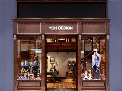 美式复古男装店