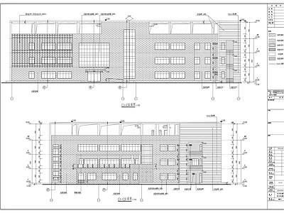 3层现代风格办公楼建筑设 施工图