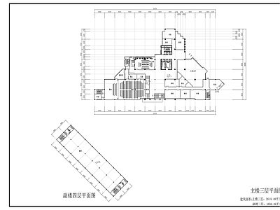 二十一层商务办公楼建筑扩初图 施工图