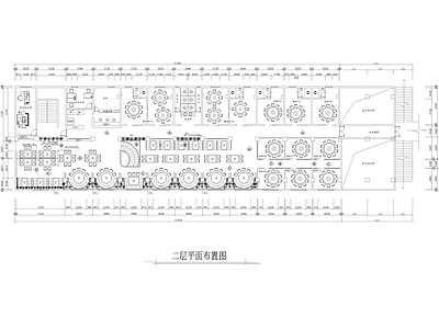 1450㎡餐厅 餐饮空间 施工图