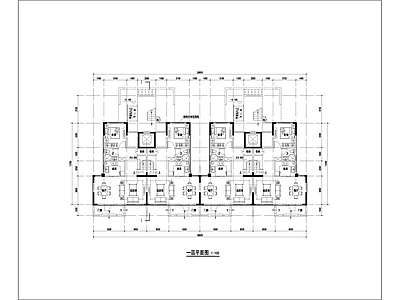 龙州湾叠拼房 施工图