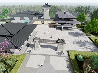 古建筑 汉代古建筑