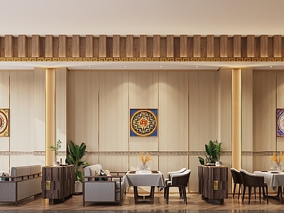 新中式自助餐厅
