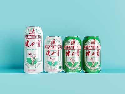 啤酒 饮料 饮料罐 健力宝