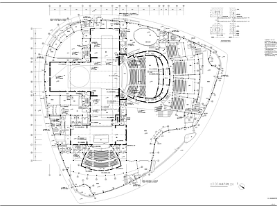 37万平大剧院 施工图 建筑电气 电气图