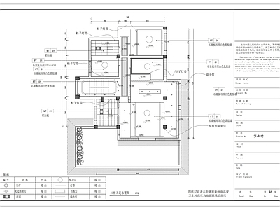 现代卧室书房 施工图