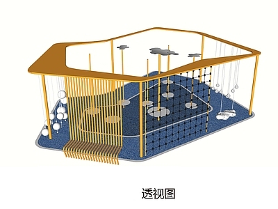 儿童异形娱乐活动设施 施工图 景观小品