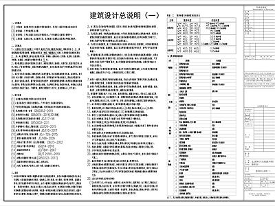 城市旧改建筑设计说明 施工图