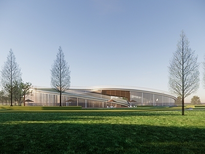 现代文化场馆建筑 展览馆建筑