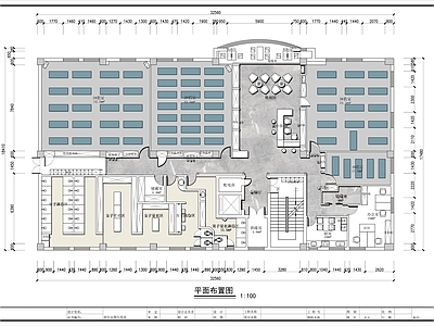 600㎡瑜伽馆 施工图