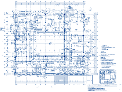 回字形多层办公含宿舍楼 建施图 施工图