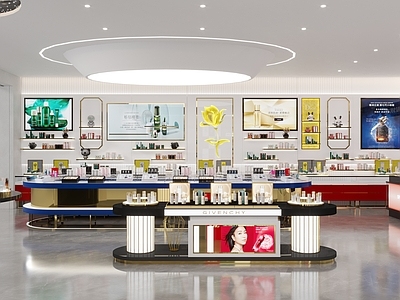 现代美妆店 彩妆店 店