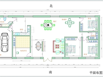 李哥平层图 施工图