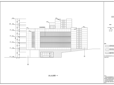 电力公司现代风格四层办公楼建 施工图