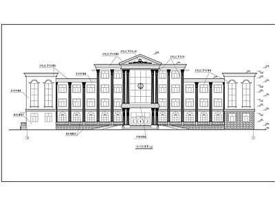 四层计划生育综合服务站建筑图 施工图