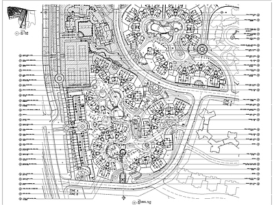 星河湾一 施工图 居住区景观