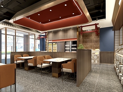 现代火锅店