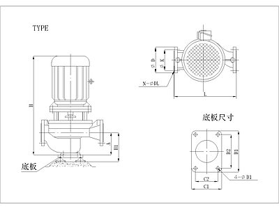 各种水泵 施工图
