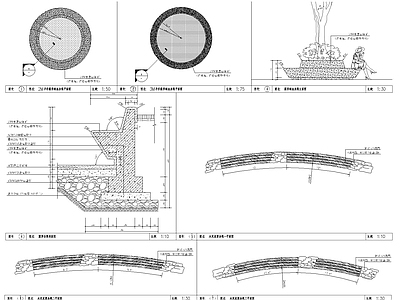 坐凳详图 t8 施工图