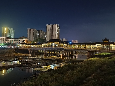 小城夜景