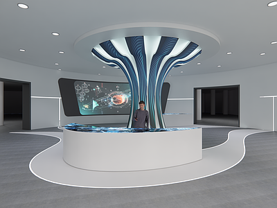 现代展厅