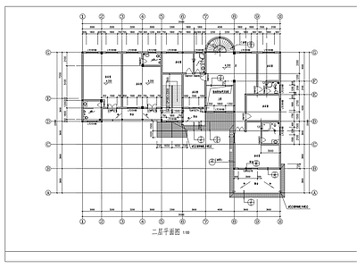 办公楼平面图 施工图