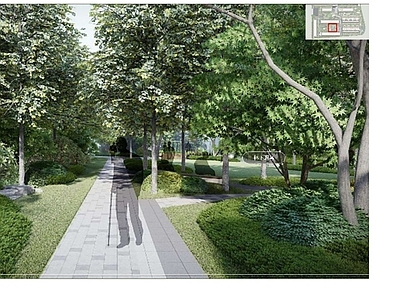 景观宅间空 施工图 居住区景观