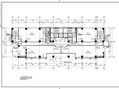 二十七层办公楼建筑 施工图