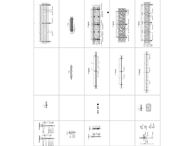楼梯栏杆 施工图