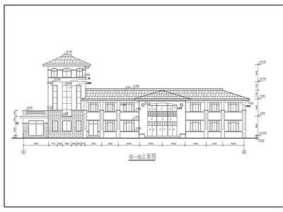 三层稽征所本办公综合楼建方案图 施工图