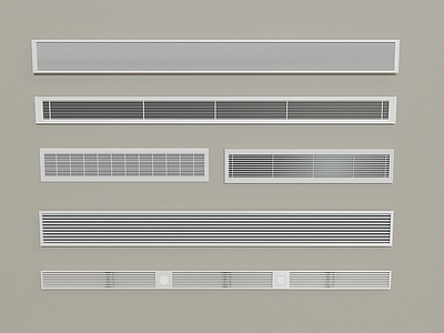 现代空调出风口 格栅 出风口射灯