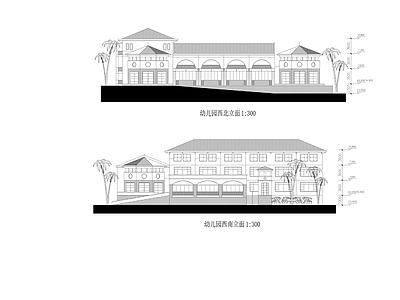 幼儿园建筑设计 施工图