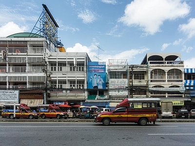 街道外景 城市街景