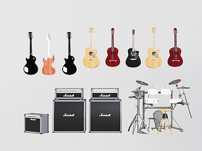 现代乐器 琵琶 架子鼓 音乐器材