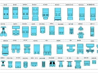 游戏厅设备图库 施工图