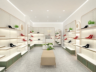 现代女鞋店