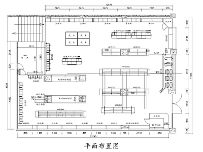 母婴店专卖店 施工图