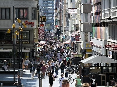 街道外景 城市街景