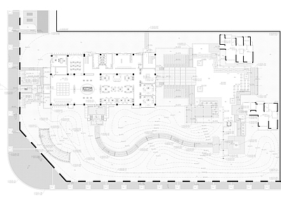 郑州永威迎宾府展示区景 施工图 居住区景观