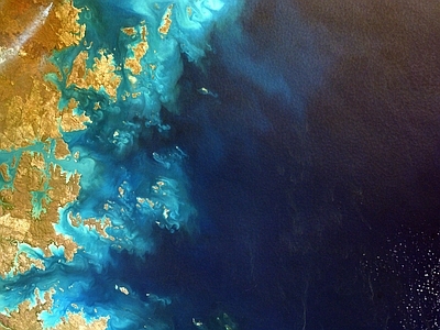 大海沙滩地形图素材 自然元素