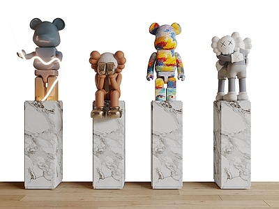 现代暴力熊 KAWS